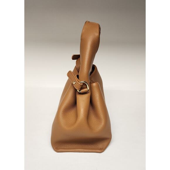 Casual Women's Satchel-Style Vegan Leather Handbag Clutch-Purse- Shoulder Bag - Picture 7 of 16